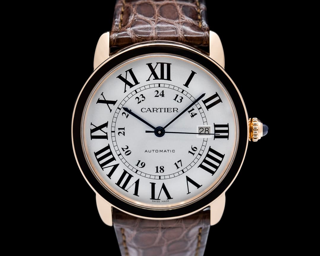 Cartier Ronde Solo de Cartier XL 18K Rose Gold Automatic