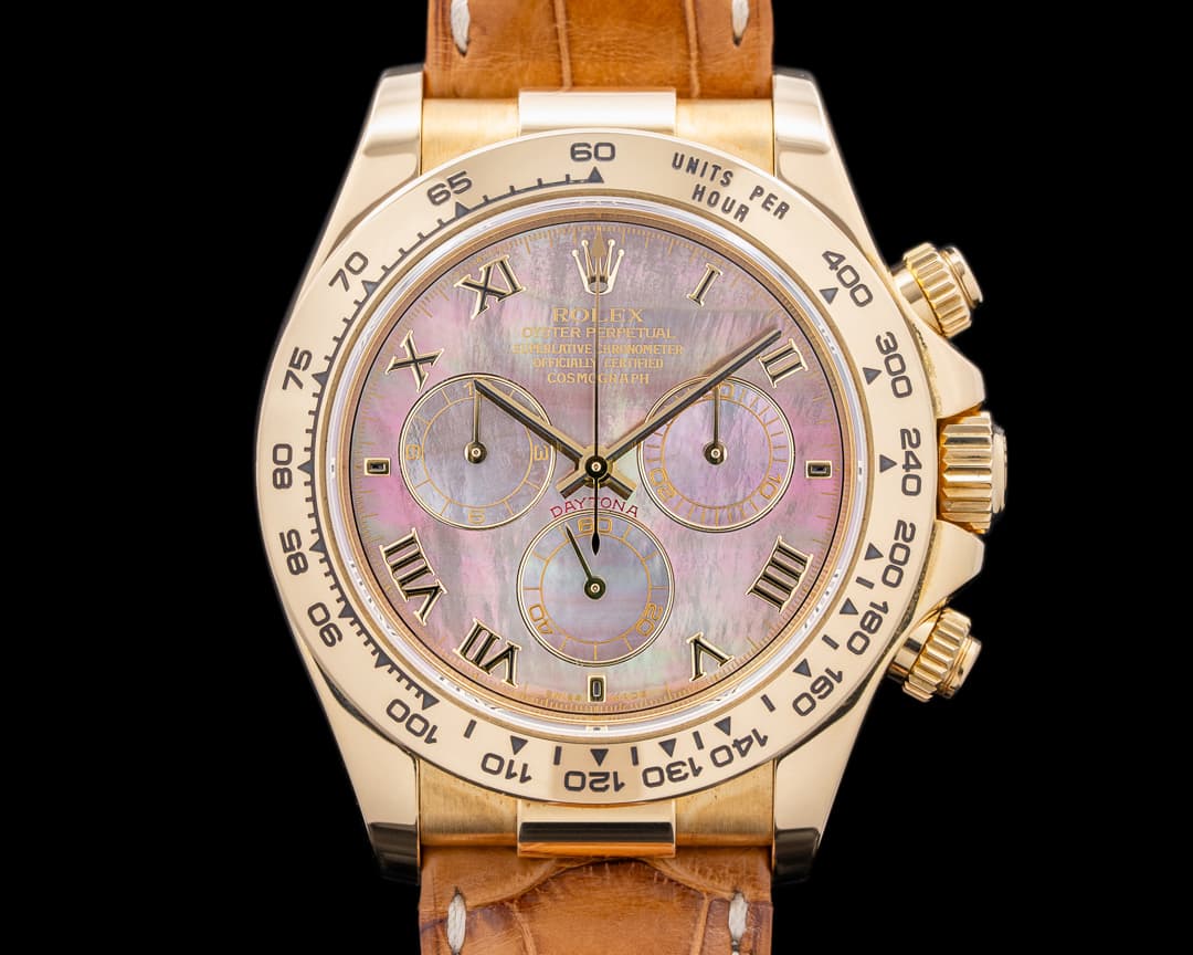 Rolex Daytona 116518 18K Yellow Gold / MOP Dial