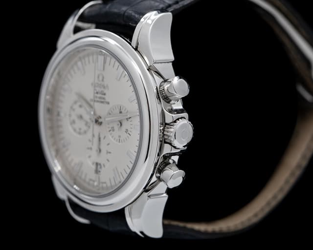 Omega DeVille Co-Axial Chronograph SS / SS Silver Dial 4541.31.00 for ...