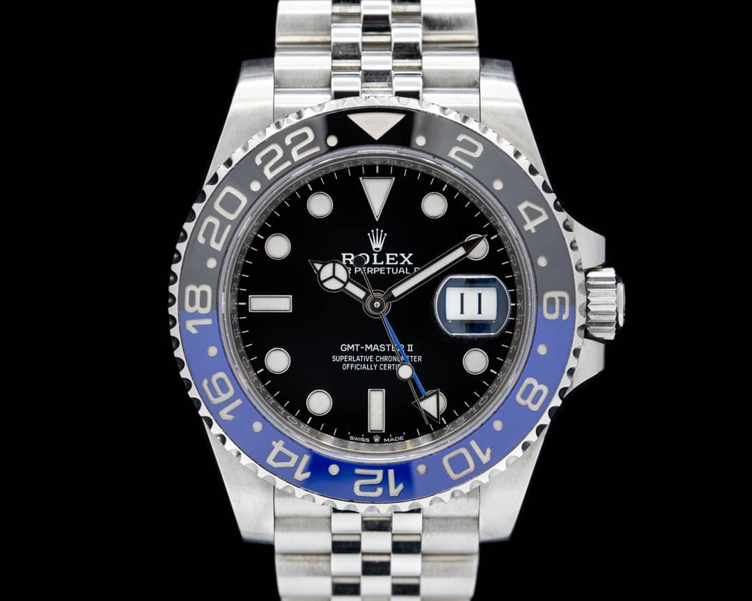 Rolex GMT Master II 126710BLNR Ceramic "Batman" SS / Jubilee