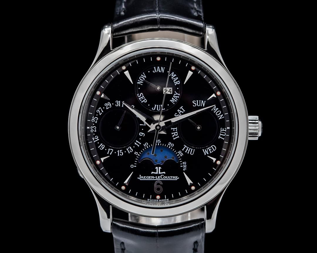 Jaeger LeCoultre Master Perpetual SS Black Dial