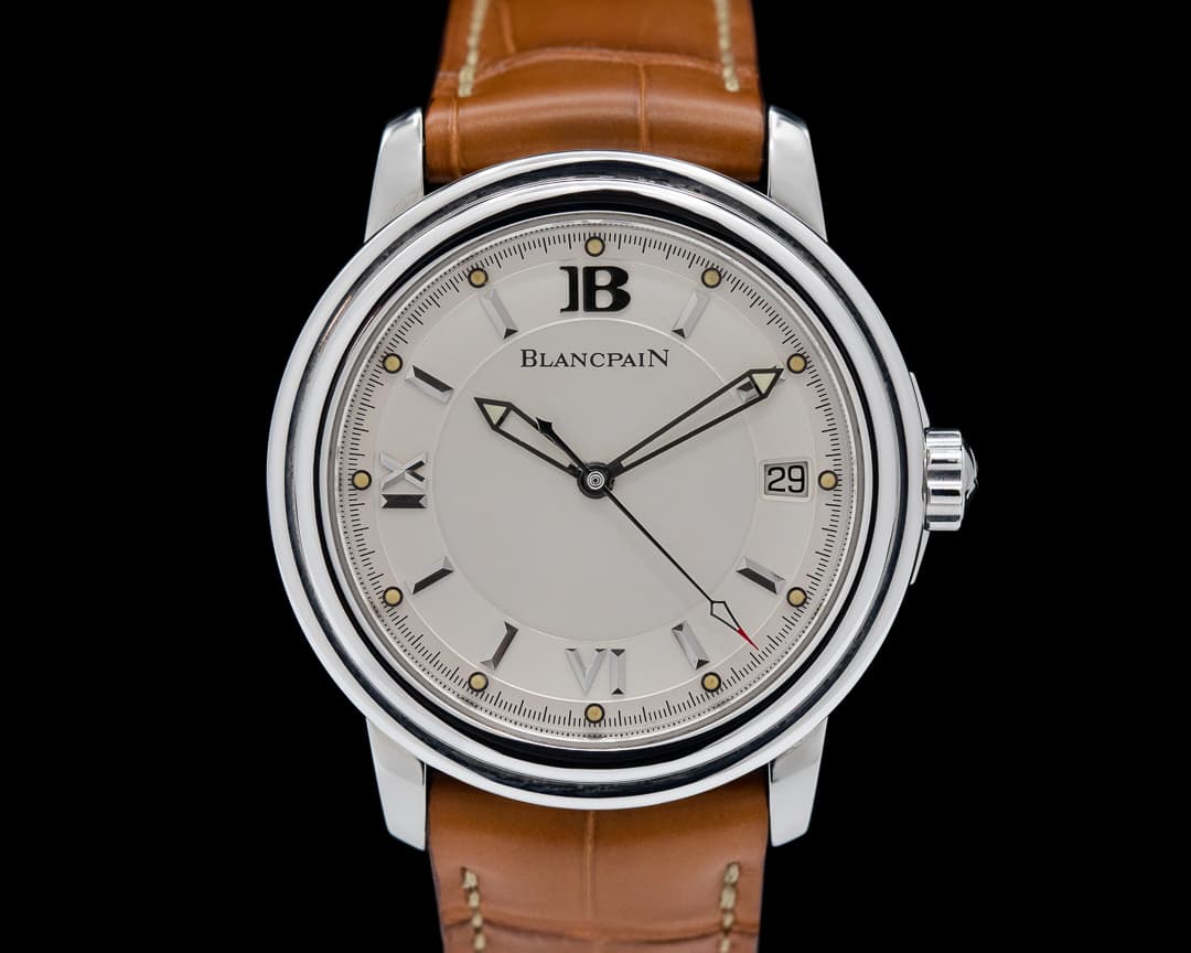 Blancpain Leman SS Automatic White Gold Dial