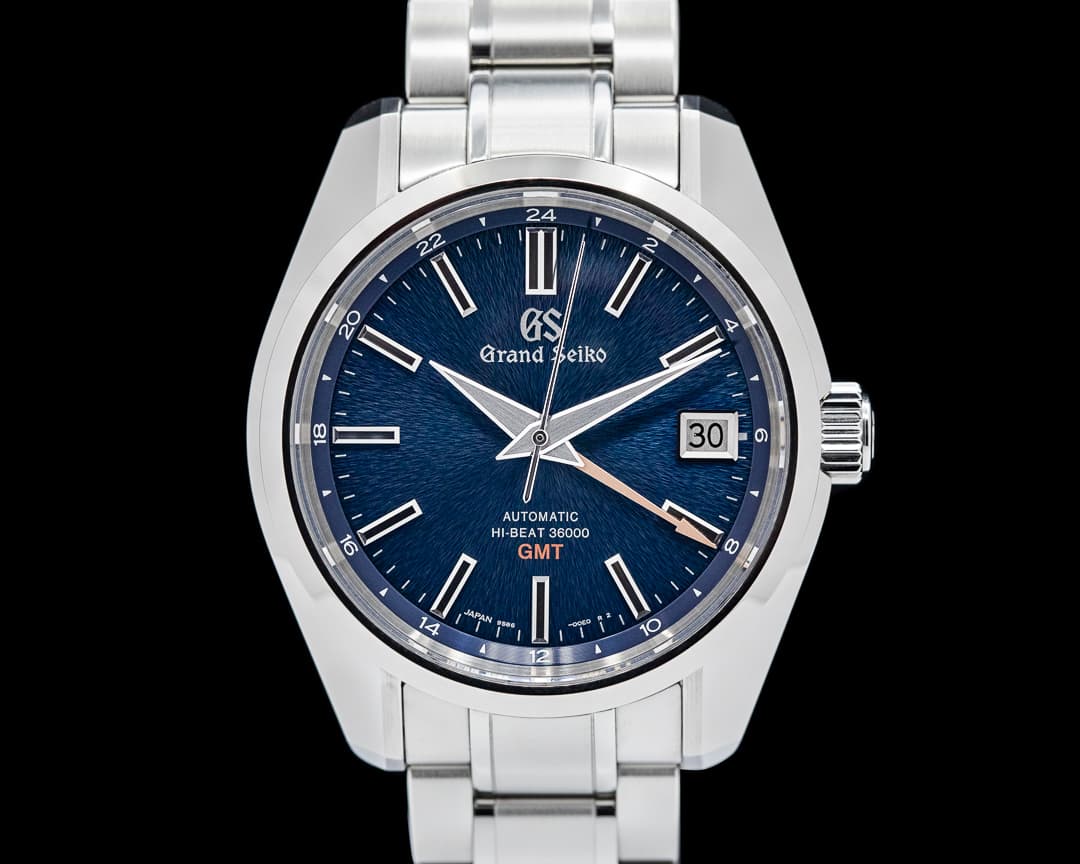 Grand Seiko Heritage Hi-Beat 36000 GMT Blue Dial SS LIMITED EDITION