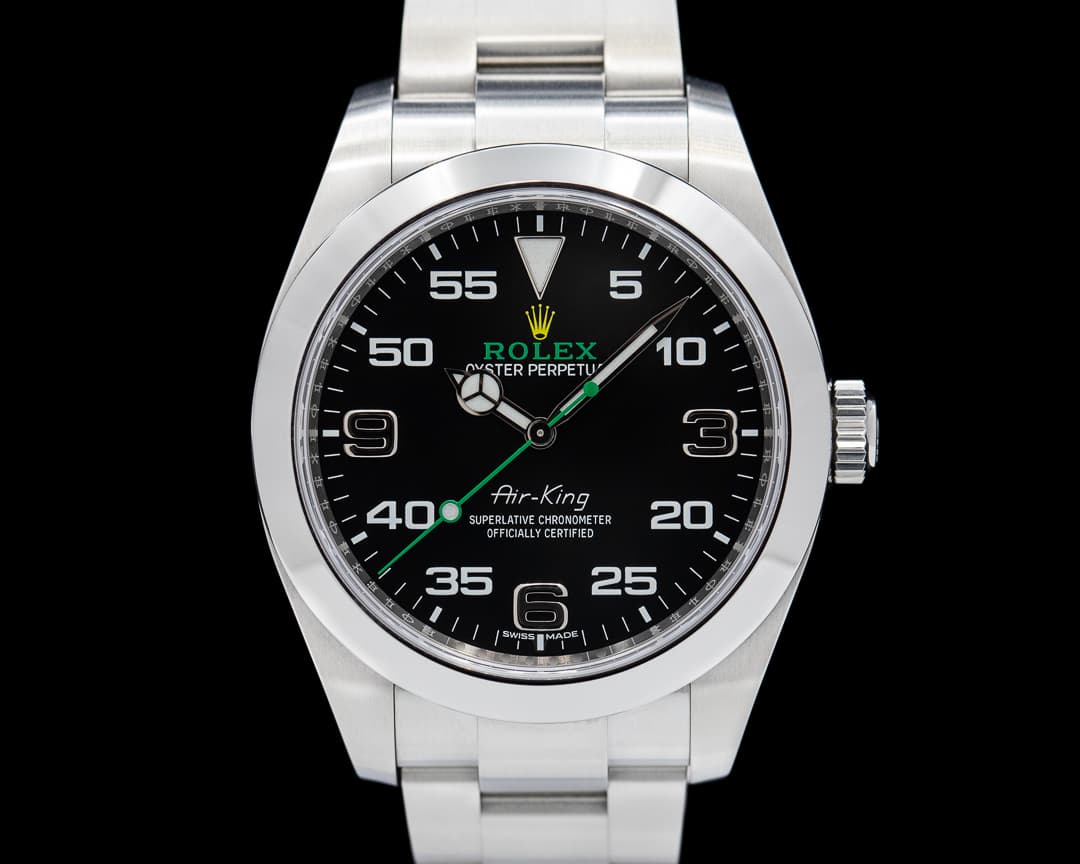 Rolex Air King 116900 Black Dial SS