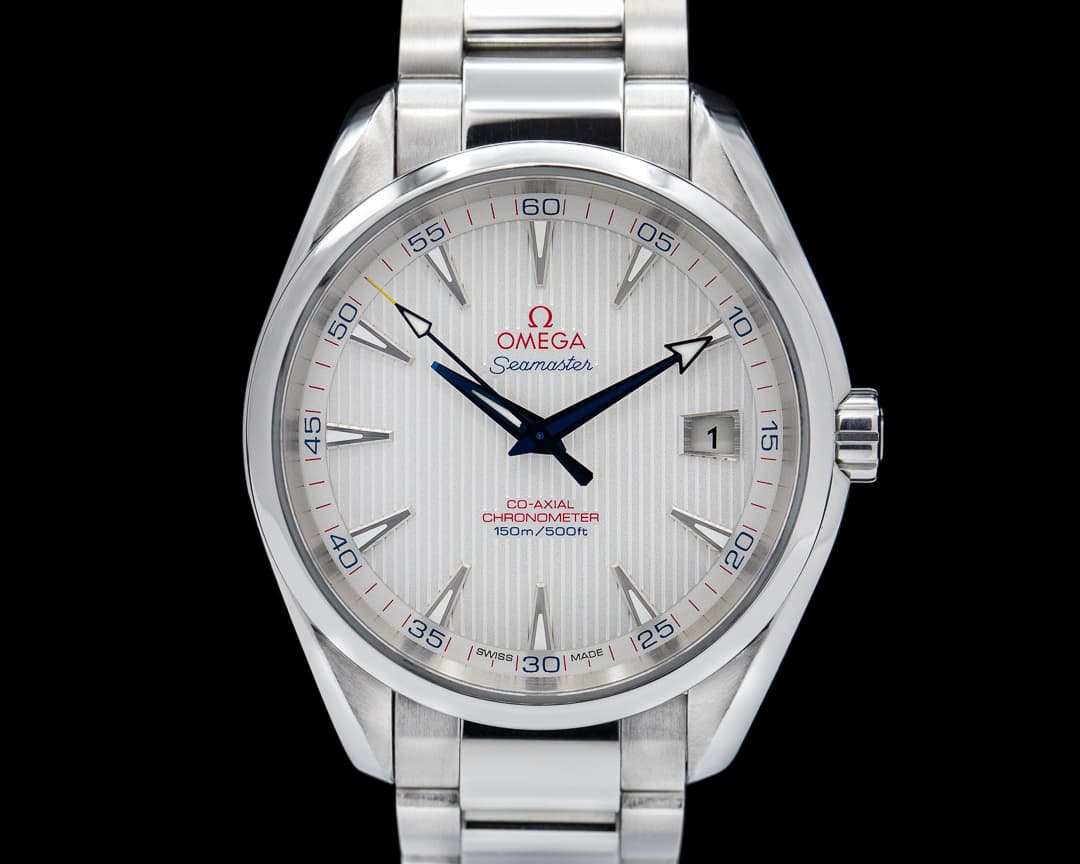 Omega Aqua Terra Co-Axial 150M White Dial SS / SS