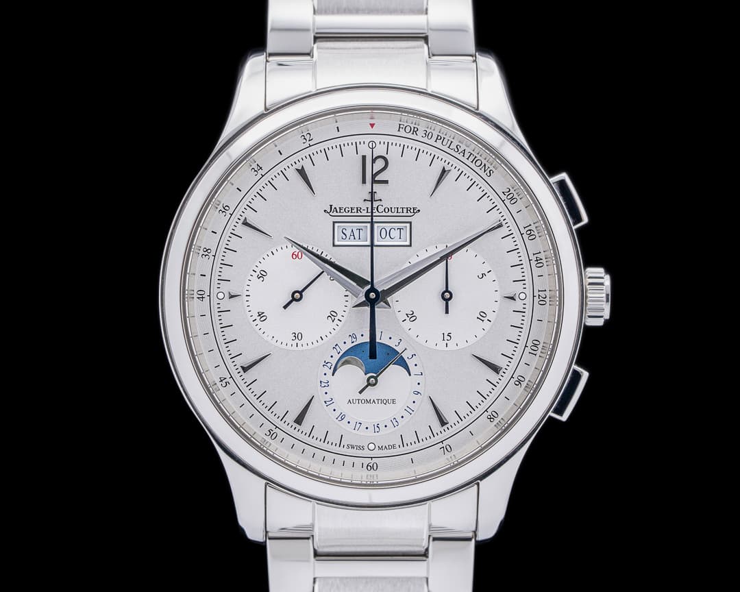 Jaeger LeCoultre Master Control Chronograph Calendar Stainless Steel / Bracelet