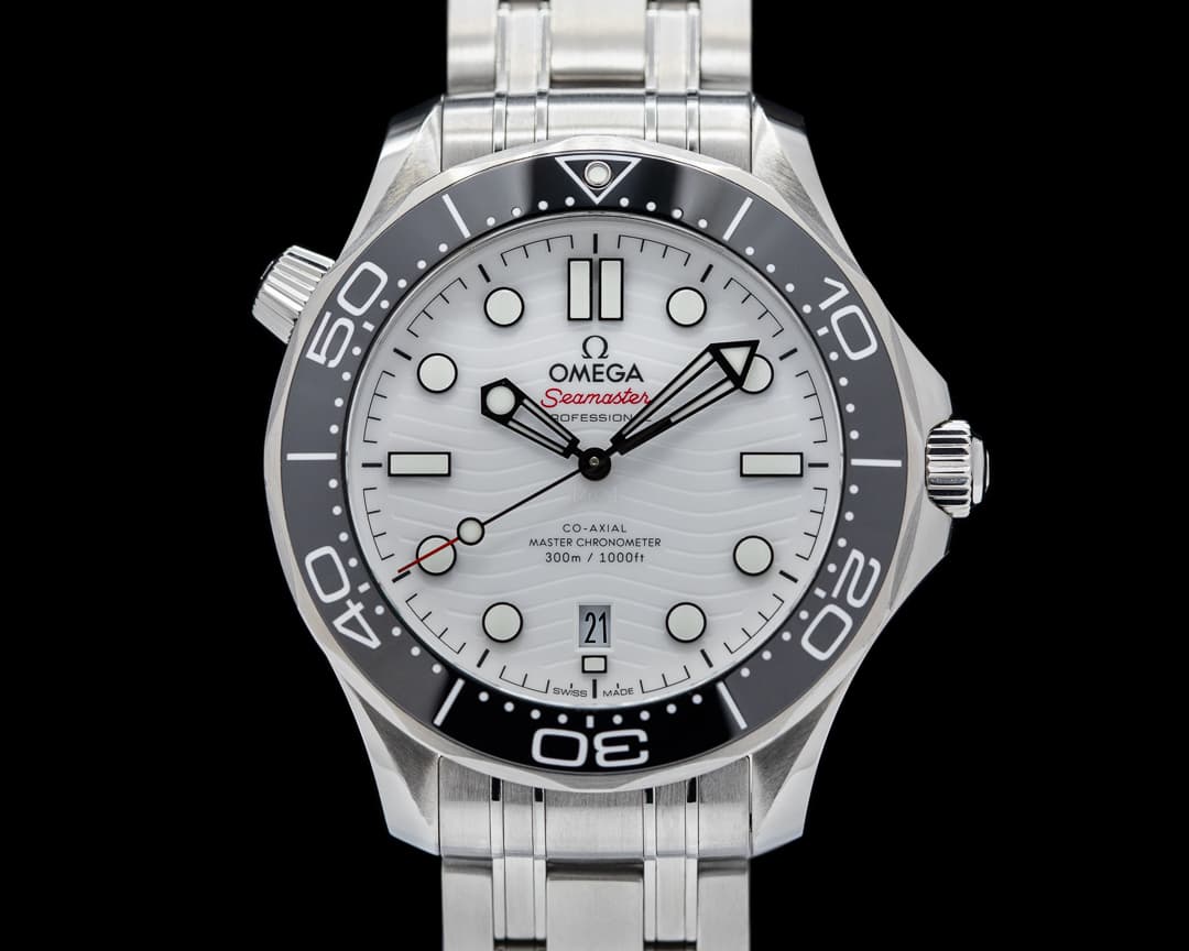 Omega Seamaster Diver 300M Co-Axial Master Chronometer 42MM White