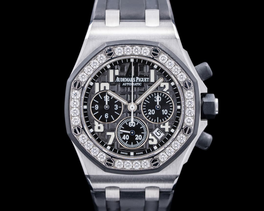 Audemars Piguet Royal Oak Offshore Chronograph Diamond Bezel