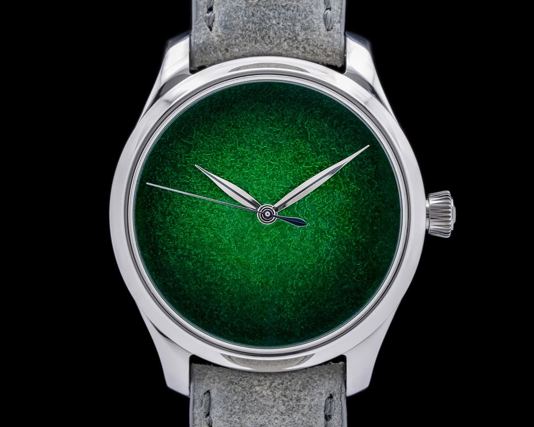 H. Moser and Cie. Endeavour Centre Seconds Concept "Lime" Green Dial
