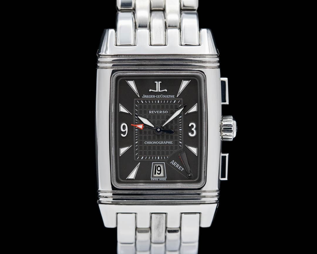 Jaeger LeCoultre Reverso Gran Sport Chronograph SS / Bracelet