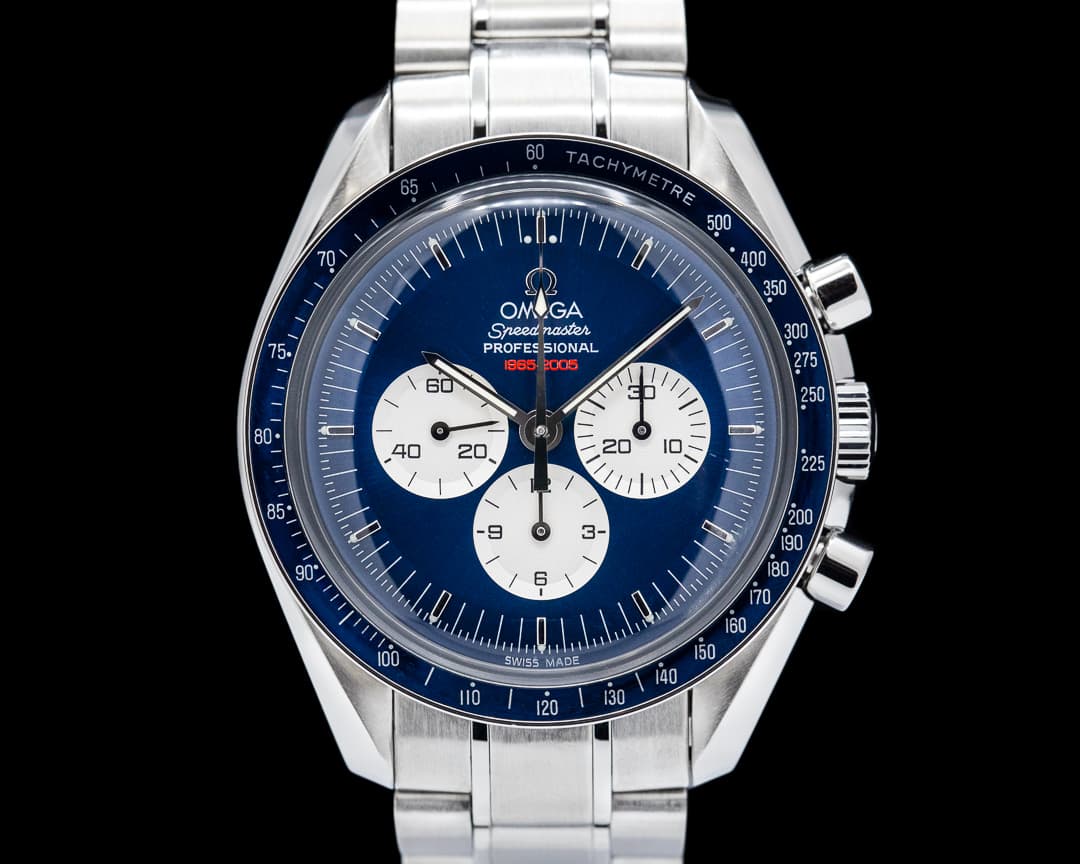 Omega Speedmaster Professional "Gemini 4" RARE SS Blue Dial