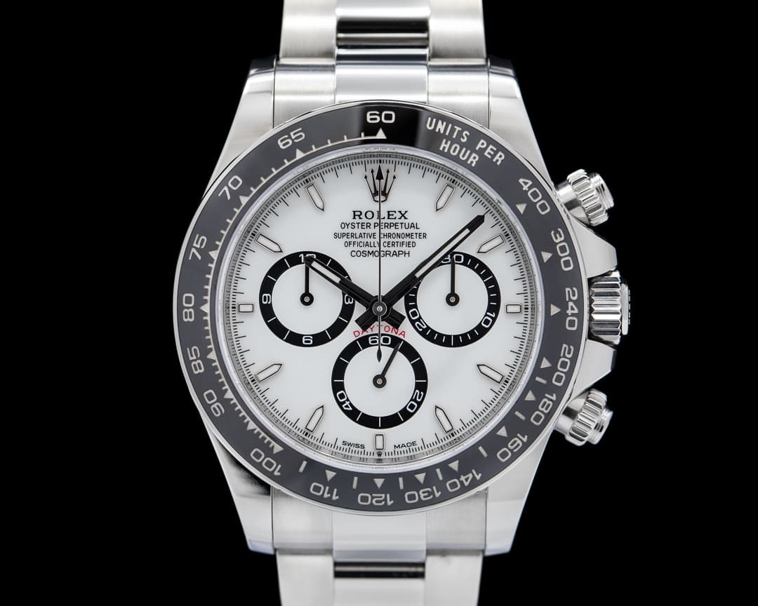 Rolex Daytona 126500LN SS White Panda Dial NEW MODEL 2024