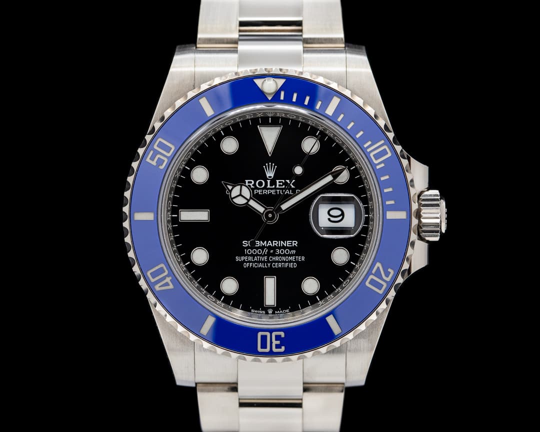 Rolex Submariner Date 126619 18K White Gold Blue Bezel