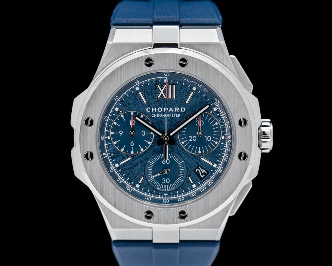 Chopard Alpine Eagle Chronograph Blue Dial 44mm SS Automatic