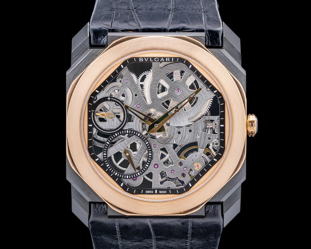 Bulgari Octo Finissimo Skeleton DLC / 18K Rose Gold