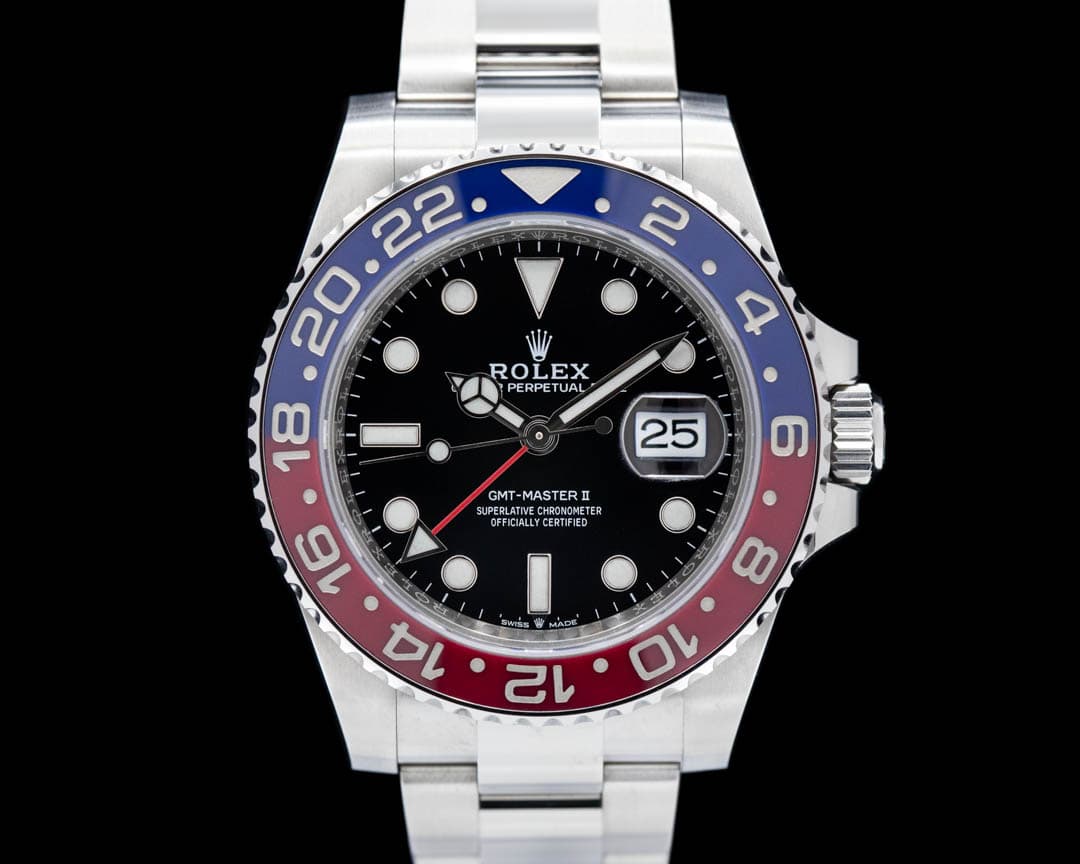 Rolex GMT Master II Ceramic 126710BLRO "Pepsi" SS / Oyster