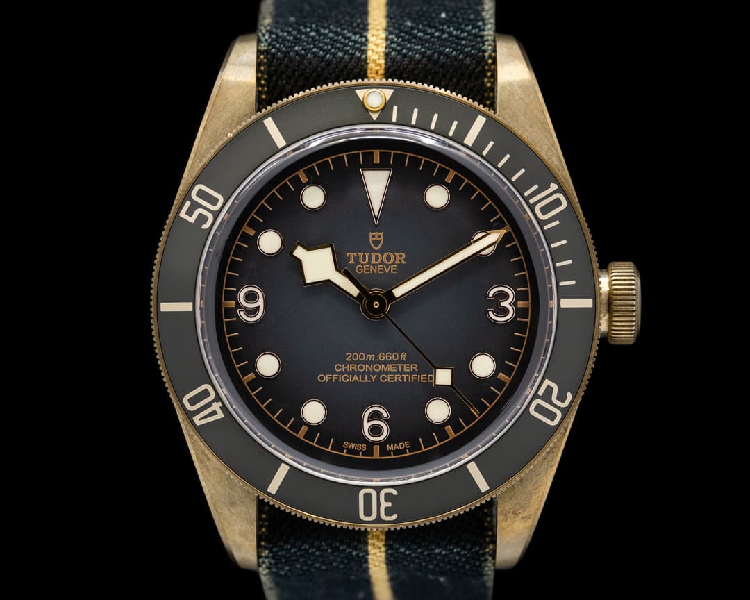 Tudor Heritage Black Bay Bronze Slate Dial