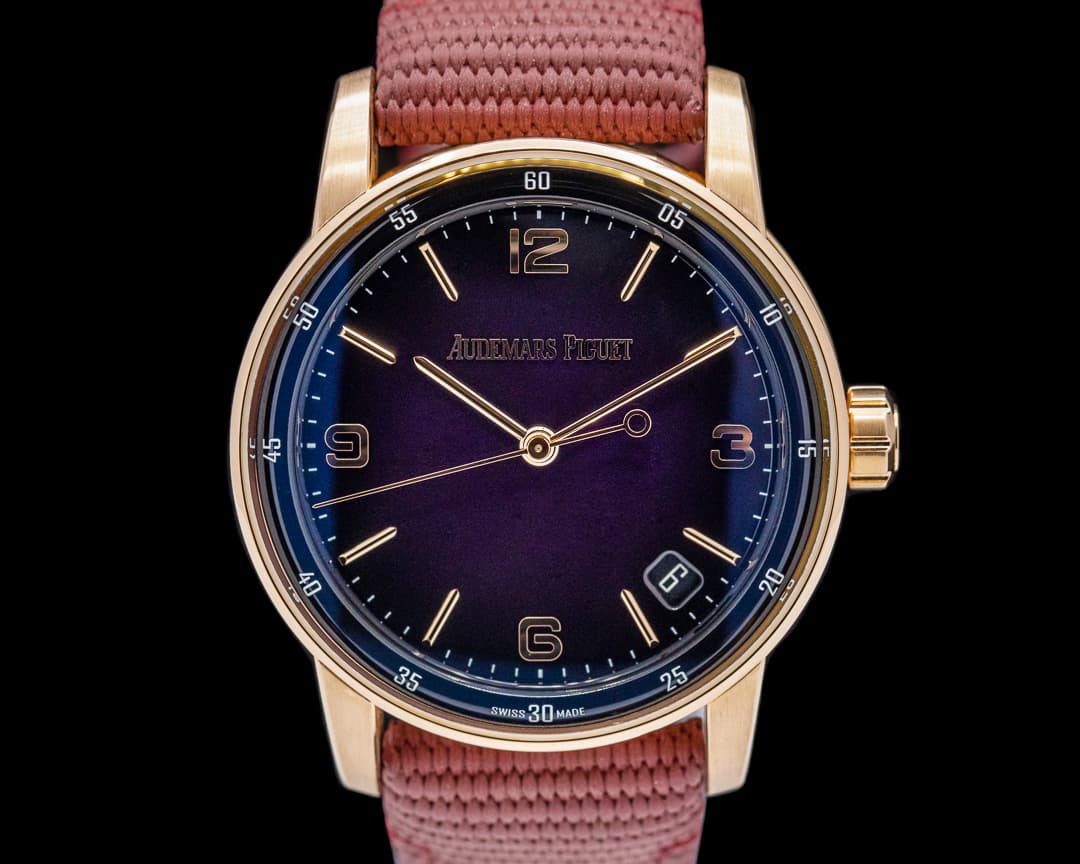 Audemars Piguet Code 11:59 Automatic 18k Rose Gold / Smoked Purple Dial