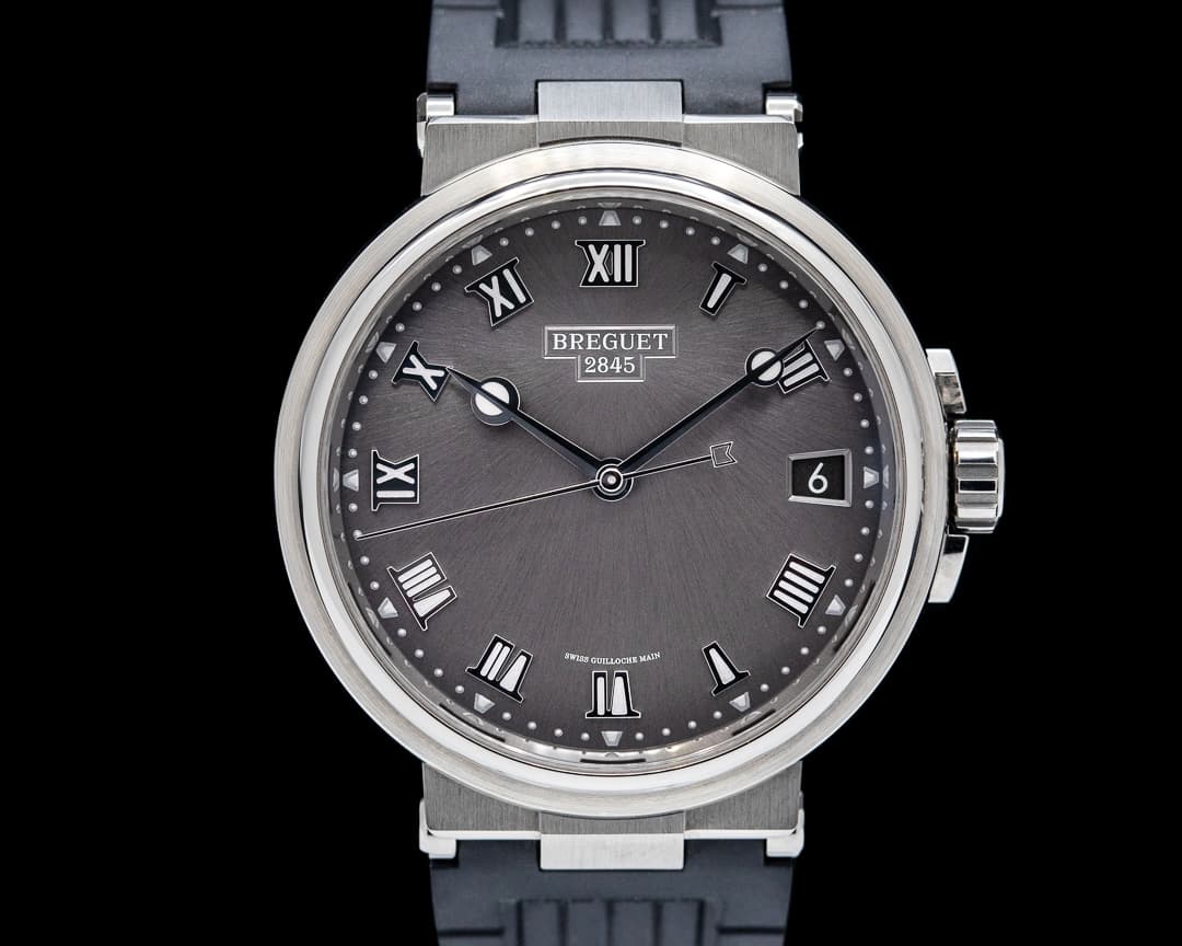 Breguet Marine Automatic 5517 Titanium / Rubber Strap