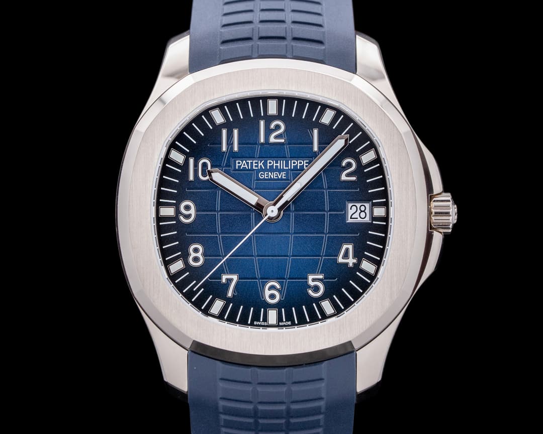 Patek Philippe Aquanaut 5168G 18K White Gold / Blue Dial UNWORN