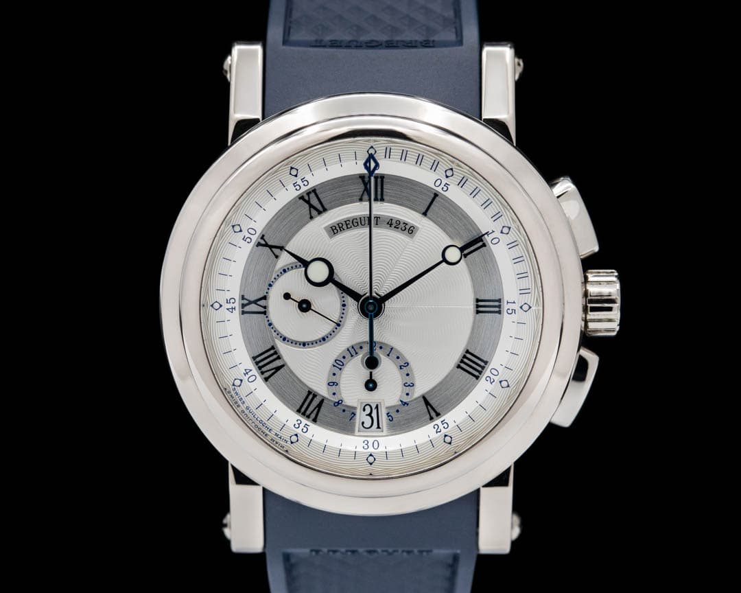 Breguet Marine Chronograph 5827BB 18K White Gold