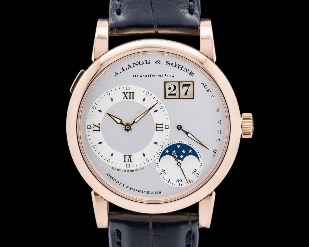 A. Lange and Sohne Lange 1 Moon 109.032 18K Rose Gold