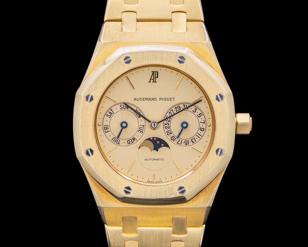 Audemars Piguet Royal Oak Day Date Moon 18K Yellow Gold