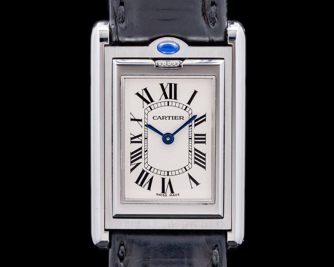 Cartier Tank Basculante Mid-Size SS Quartz