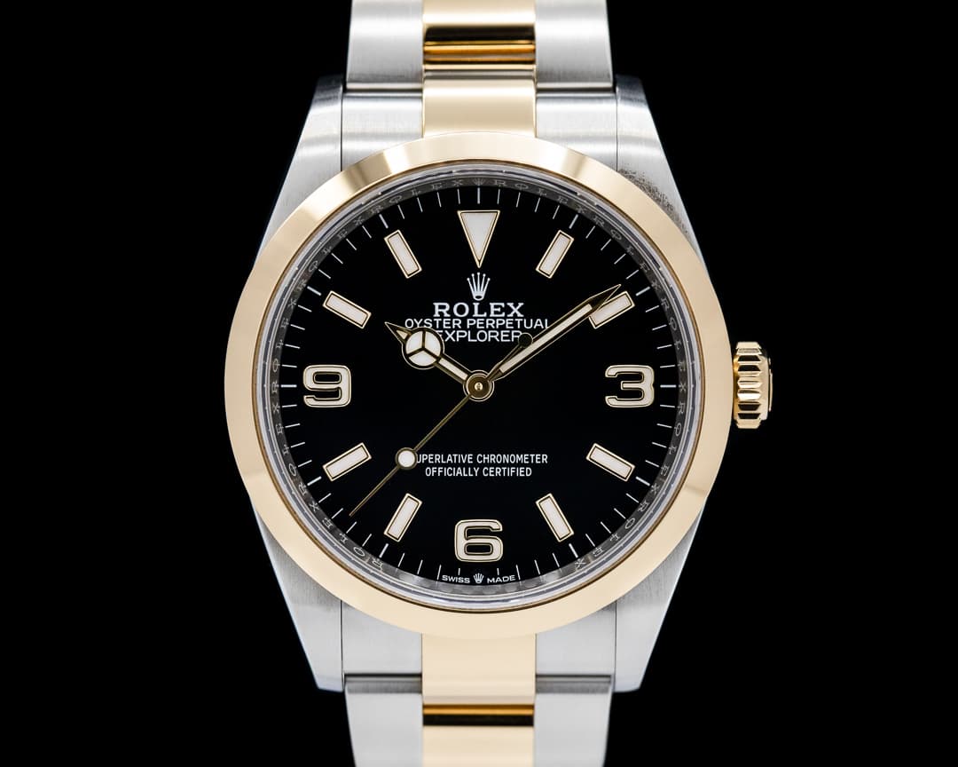 Rolex Explorer I 124273 SS / 18k YG 36MM