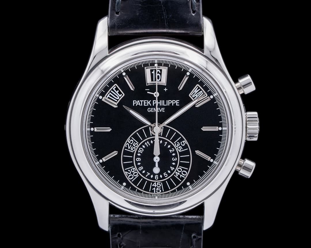Patek Philippe Annual Calendar 5960P-016 Chronograph Black Dial
