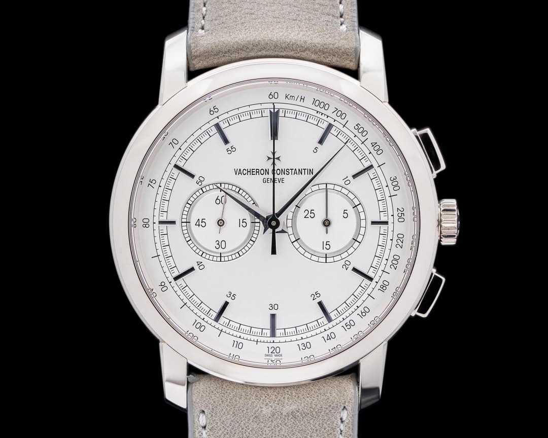 Vacheron Constantin Patrimony Traditionnelle Chronograph 18K White Gold