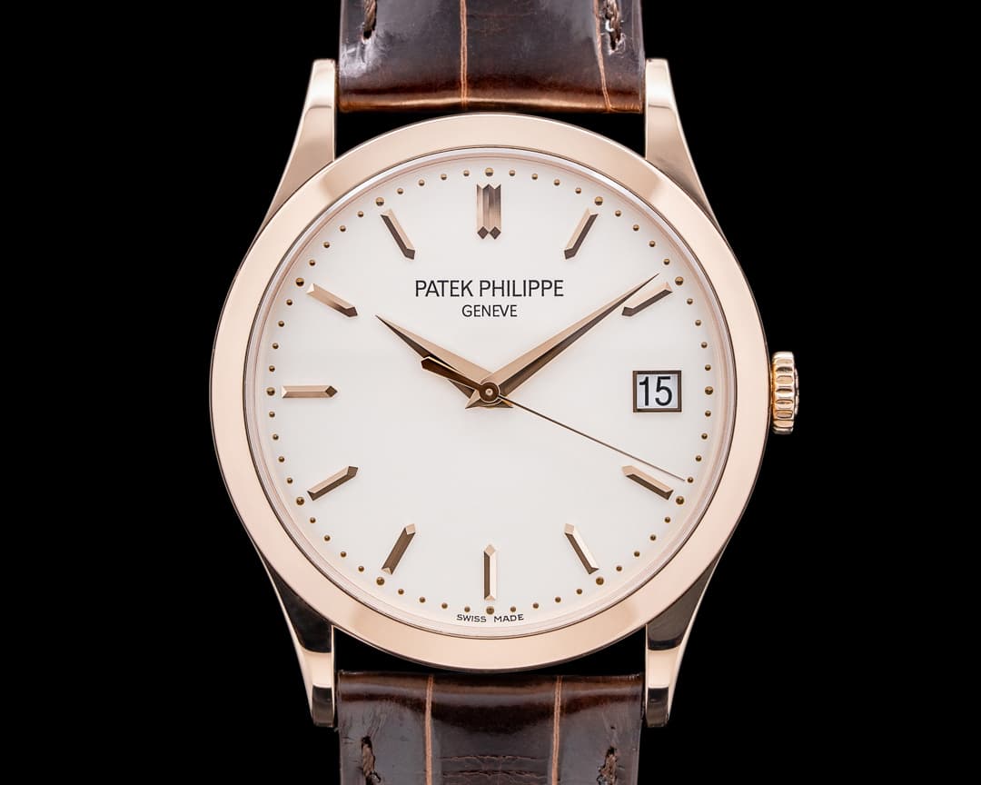 Patek Philippe Calatrava 5296R 18K Rose Gold Silver Dial