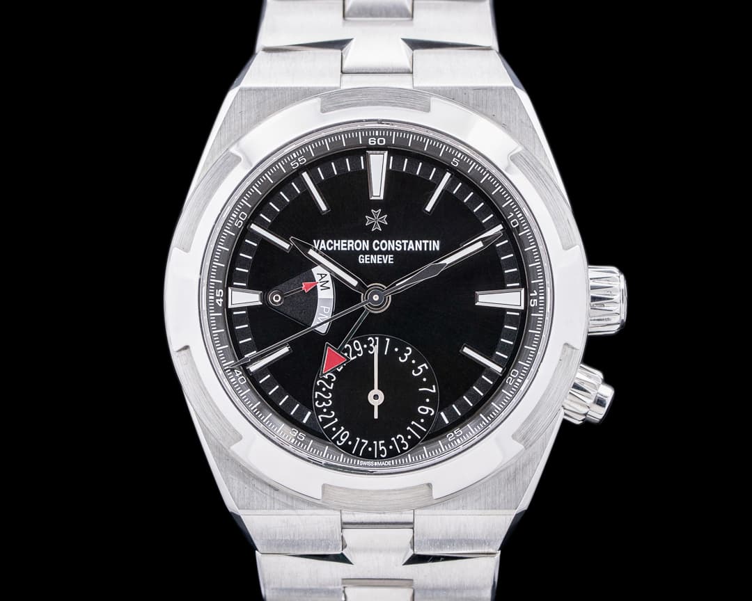 Vacheron Constantin Overseas Dual Time 7900V SS Black Dial FULL SET