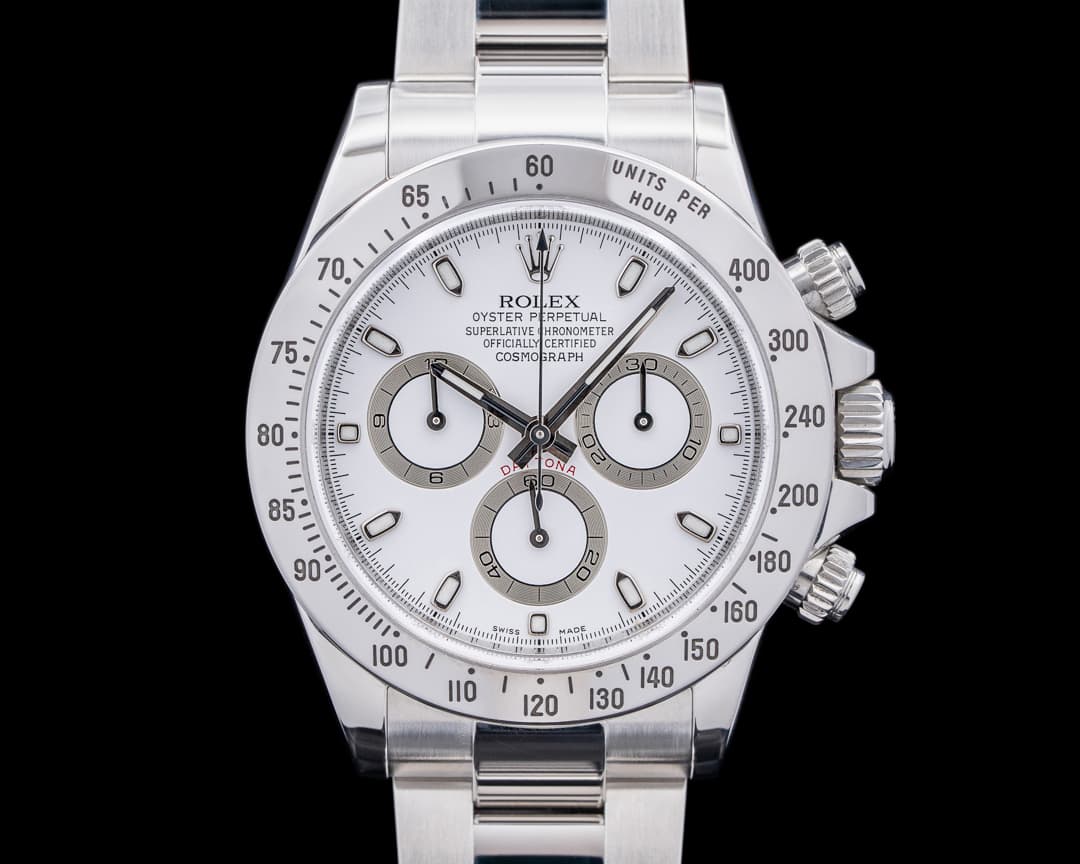 Rolex Daytona 116520 White Dial SS