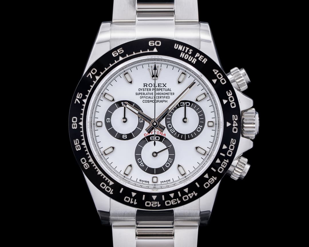 Rolex Daytona 116500 Ceramic Bezel SS / White Dial