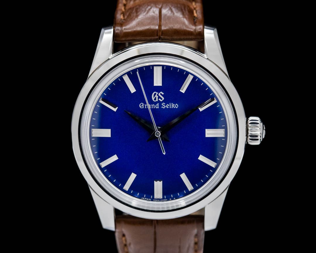 Grand Seiko Elegance Collection "Oruri" Edition Blue Dial
