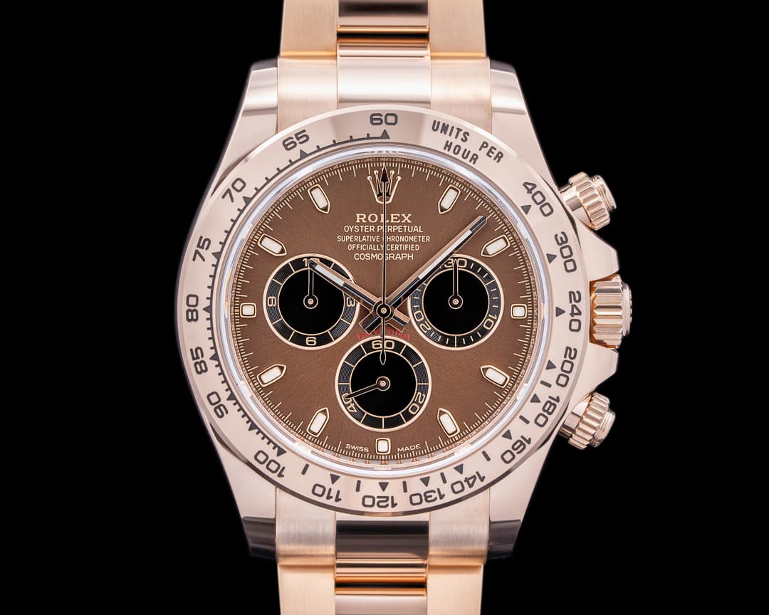 Rolex Daytona Everose 116505 Chocolate Dial 18K Rose Gold / Bracelet
