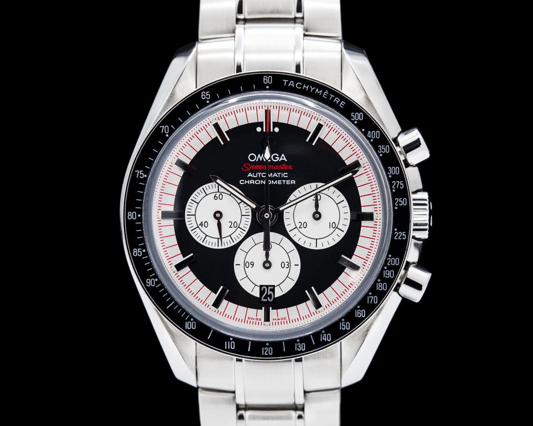 Omega Speedmaster Michael Schumacher "The Legend" Black Dial