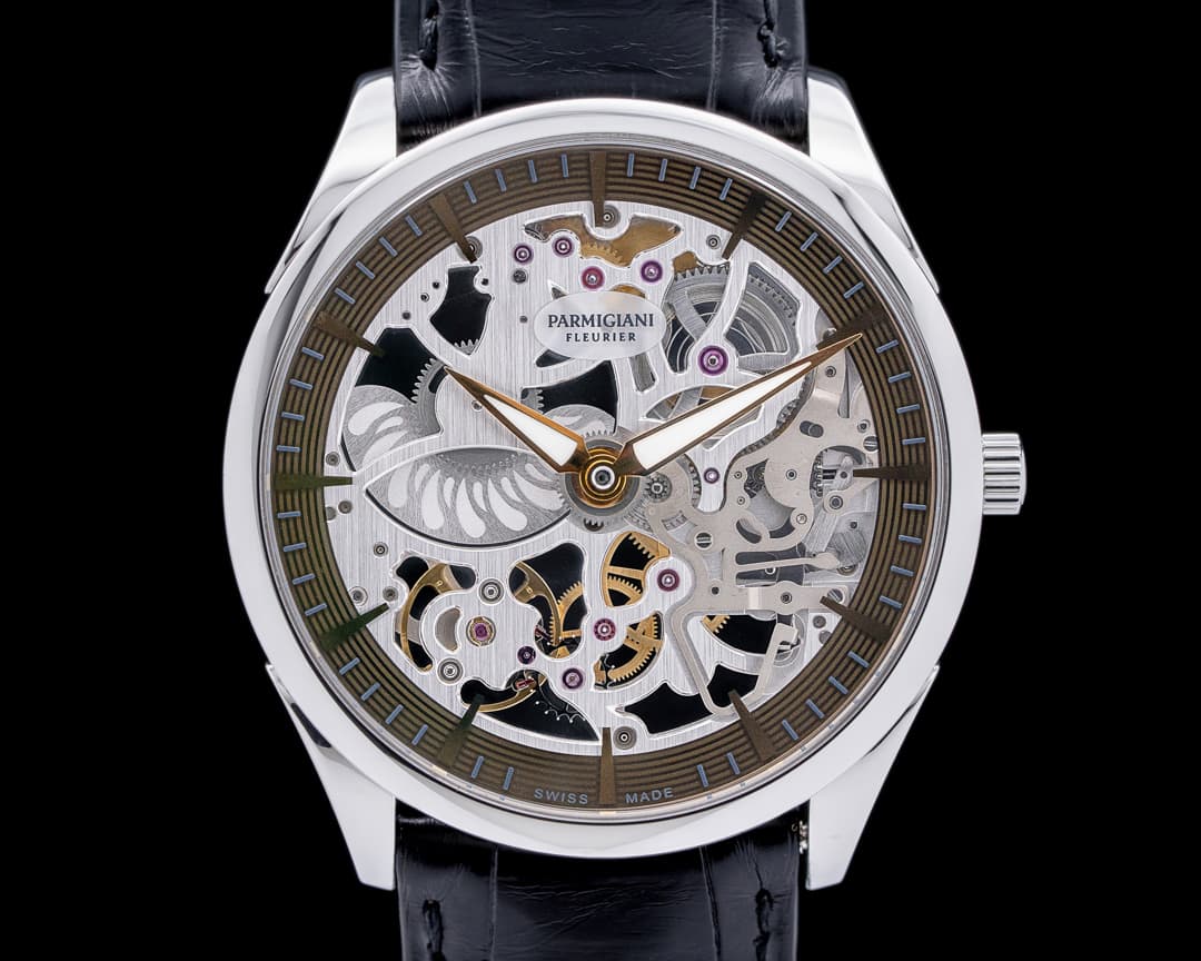 Parmigiani Tonda 1950 Stainless Steel Skeleton Dial 40MM