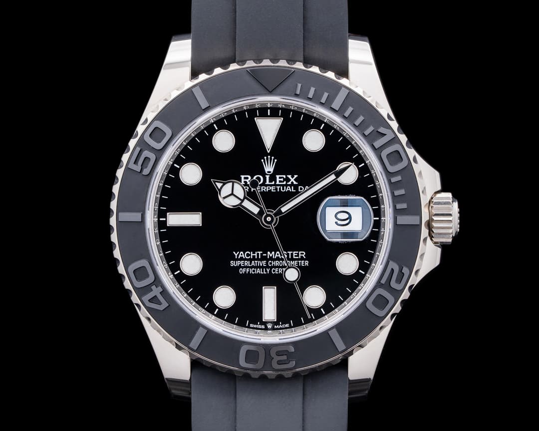 Rolex Yacht Master 226659 18K White Gold / Rubber 42MM