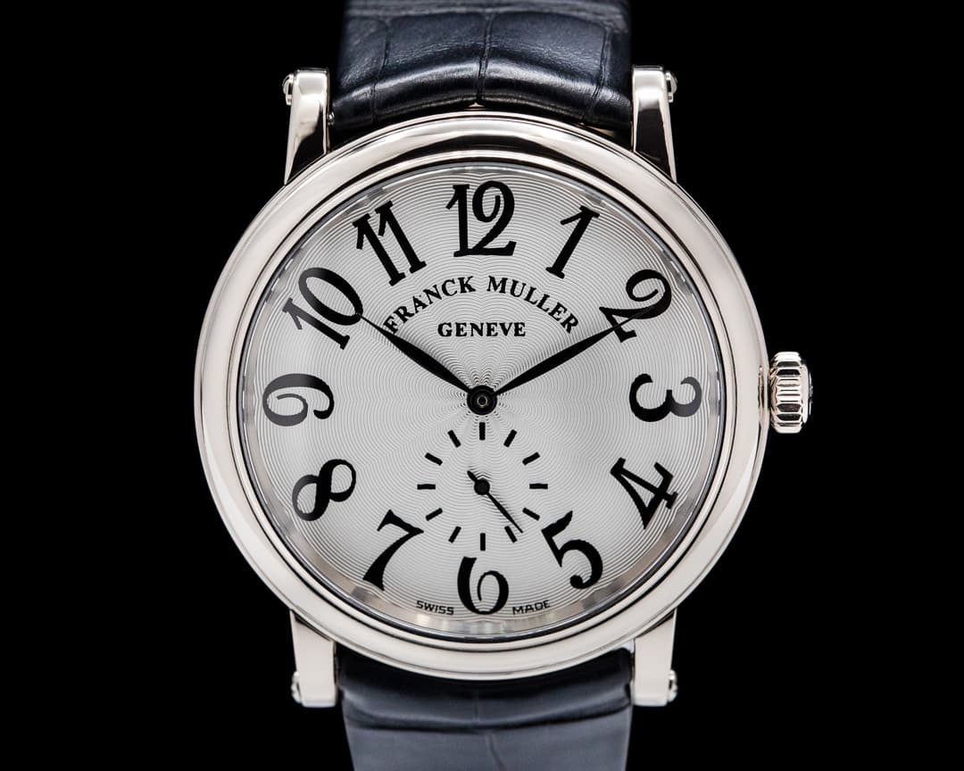 Franck Muller Round Manual Wind 18K White Gold 41MM