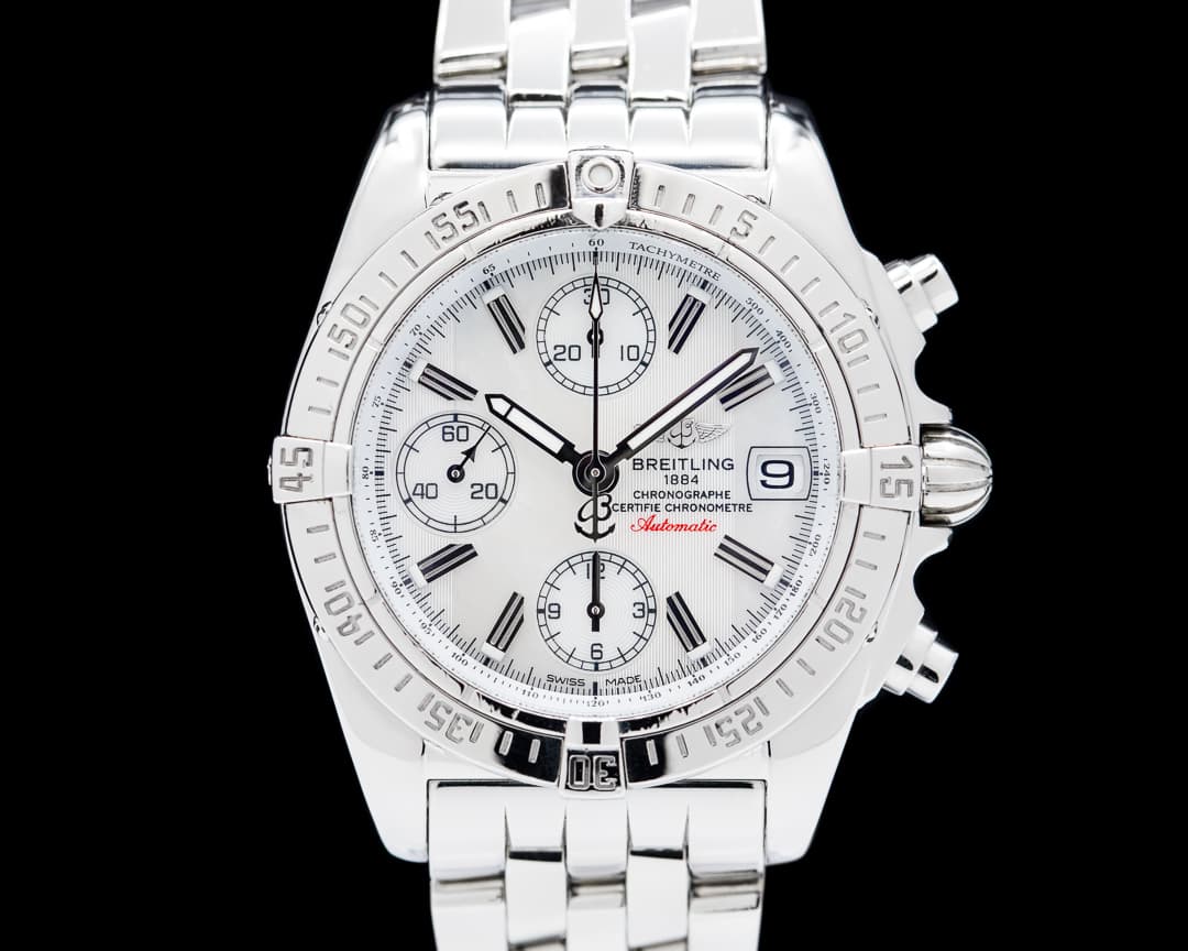 Breitling Chrono Cockpit Automatic MOP Dial SS / SS Bracelet