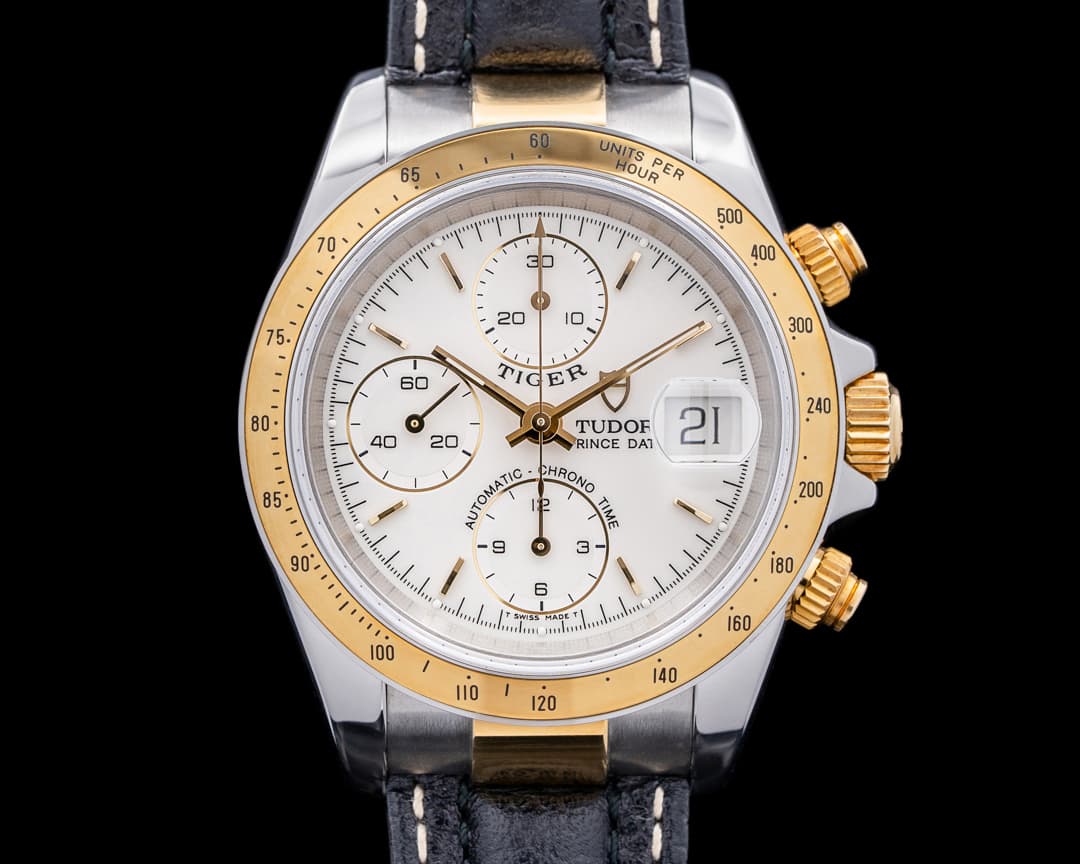 Tudor Tiger Chronograph SS/YG Cream Dial