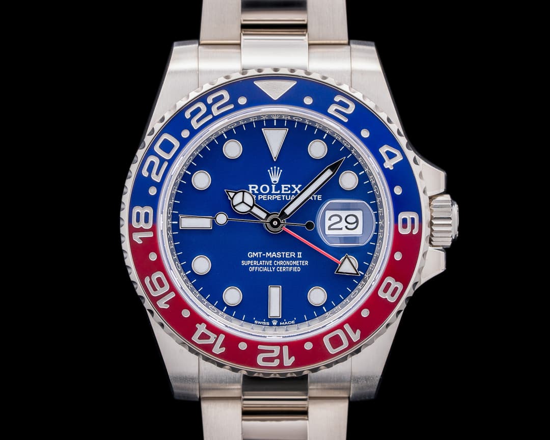 Rolex GMT Master II 126719 Ceramic "Pepsi" 18K Blue Dial