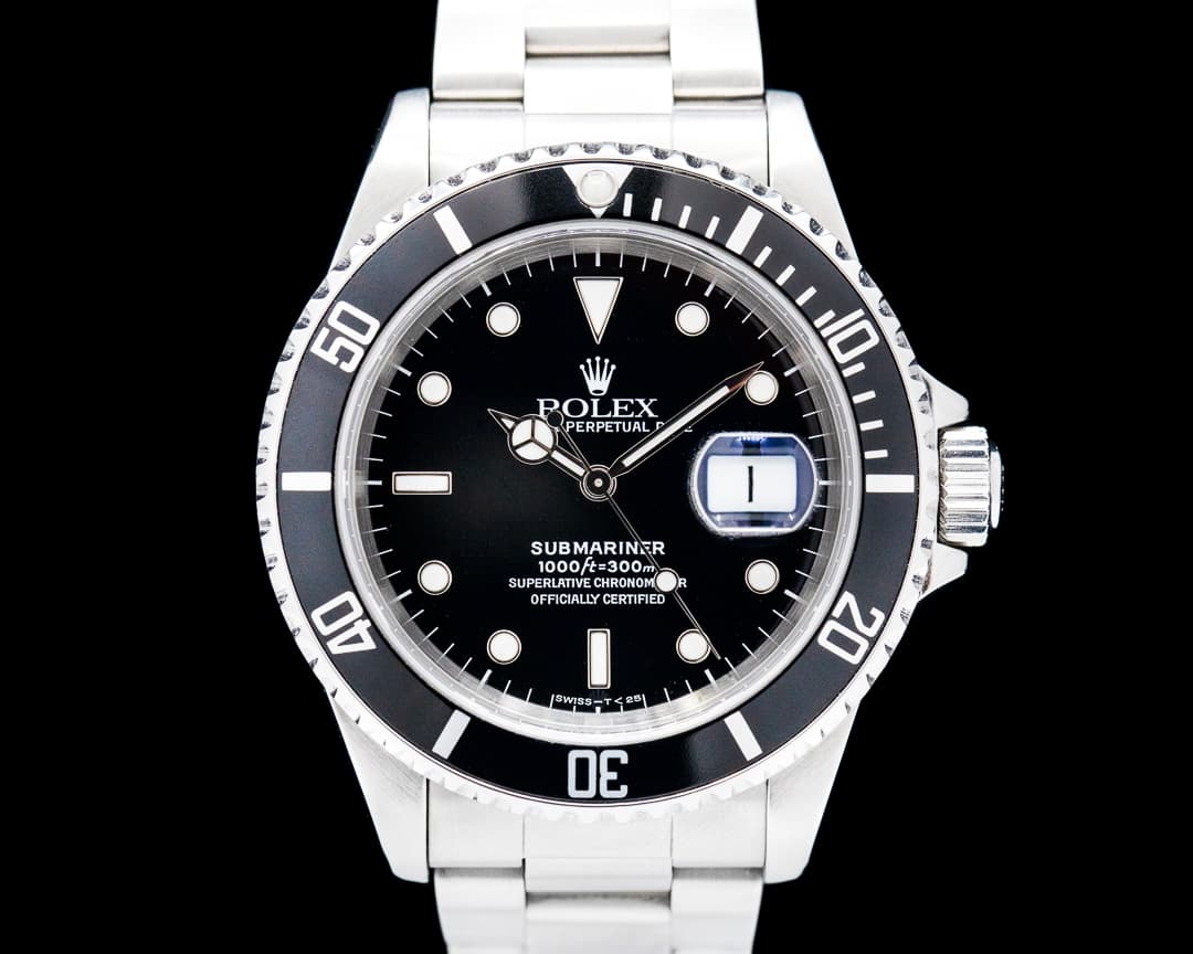 Rolex Submariner SS Black Dial