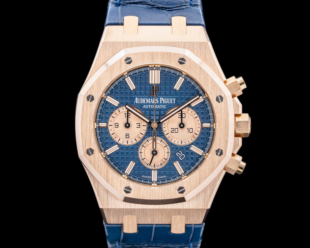 Audemars Piguet Royal Oak Chronograph 26331OR Blue Dial RG 41MM