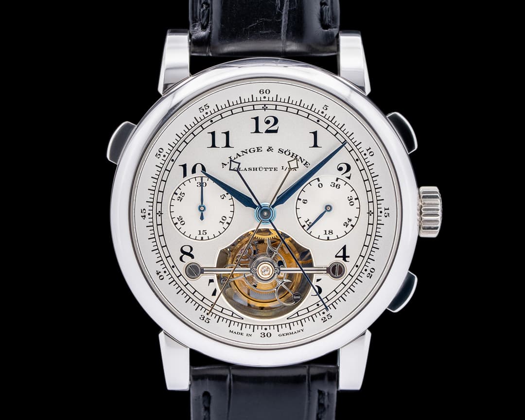 A. Lange and Sohne Tourbograph "Pour Le Merite" Platinum