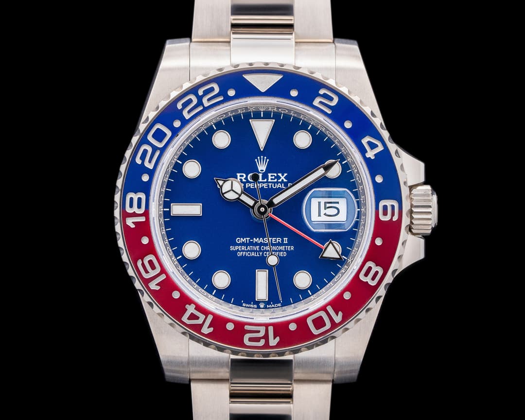Rolex GMT Master II 126719 Ceramic "Pepsi" 18K Blue Dial