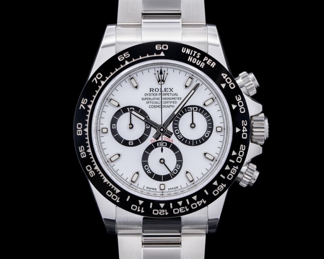 Rolex Daytona 116500 Ceramic Bezel SS / White Dial