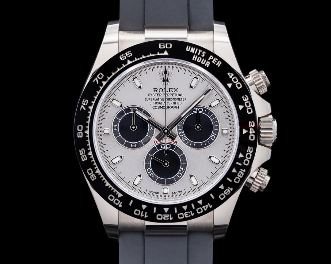 Rolex Daytona 116519 18K WG Ceramic Oysterflex